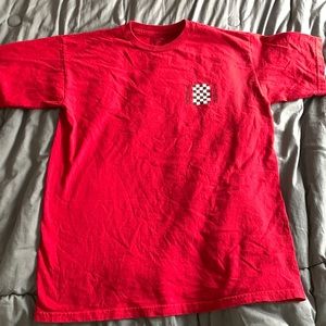 Red vans checkerboard 1966 T-shirt